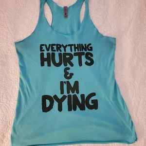 Next level Racer back tank.